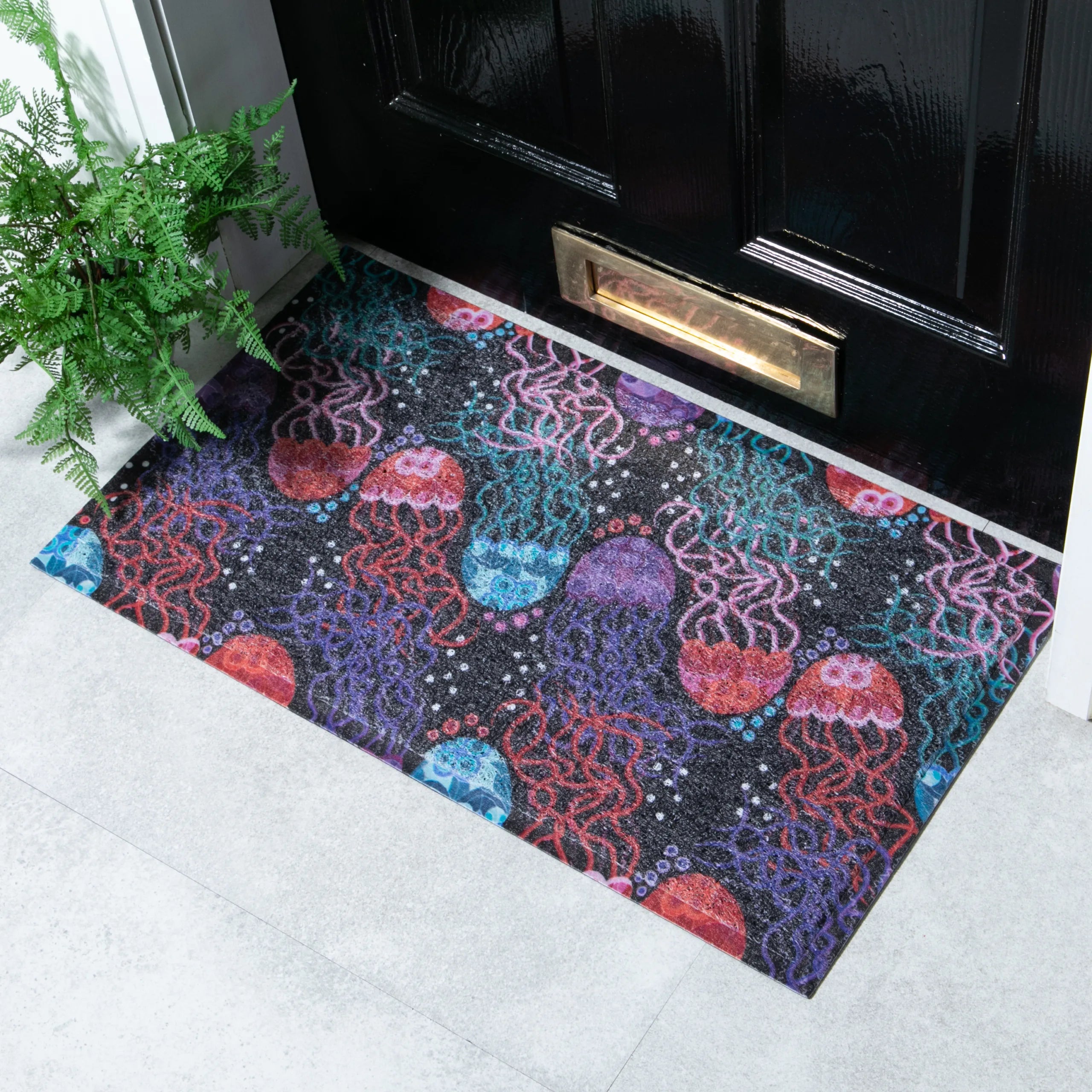 Dancing Jellyfish Doormat x Rachel Parker