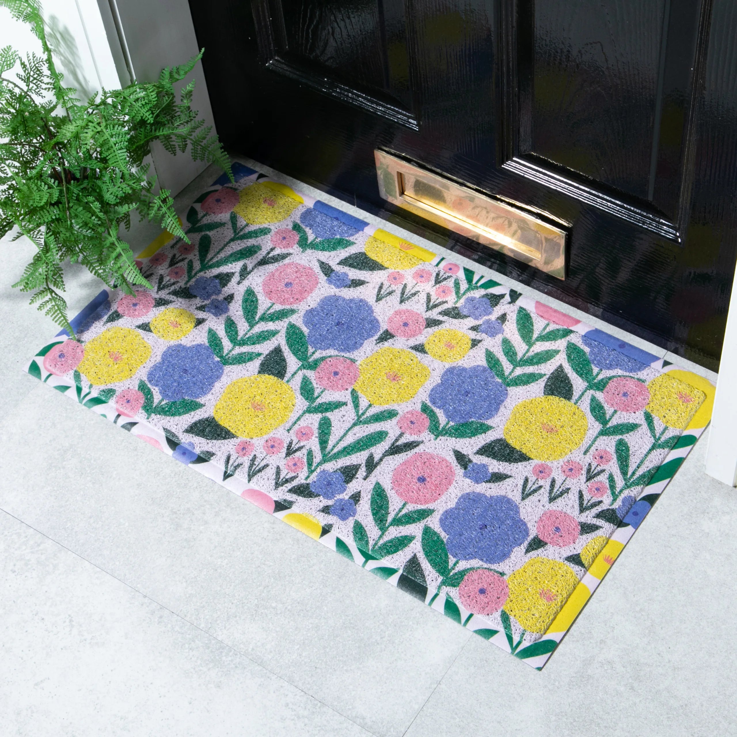 Floral Meadow Doormat x Melissa Donne
