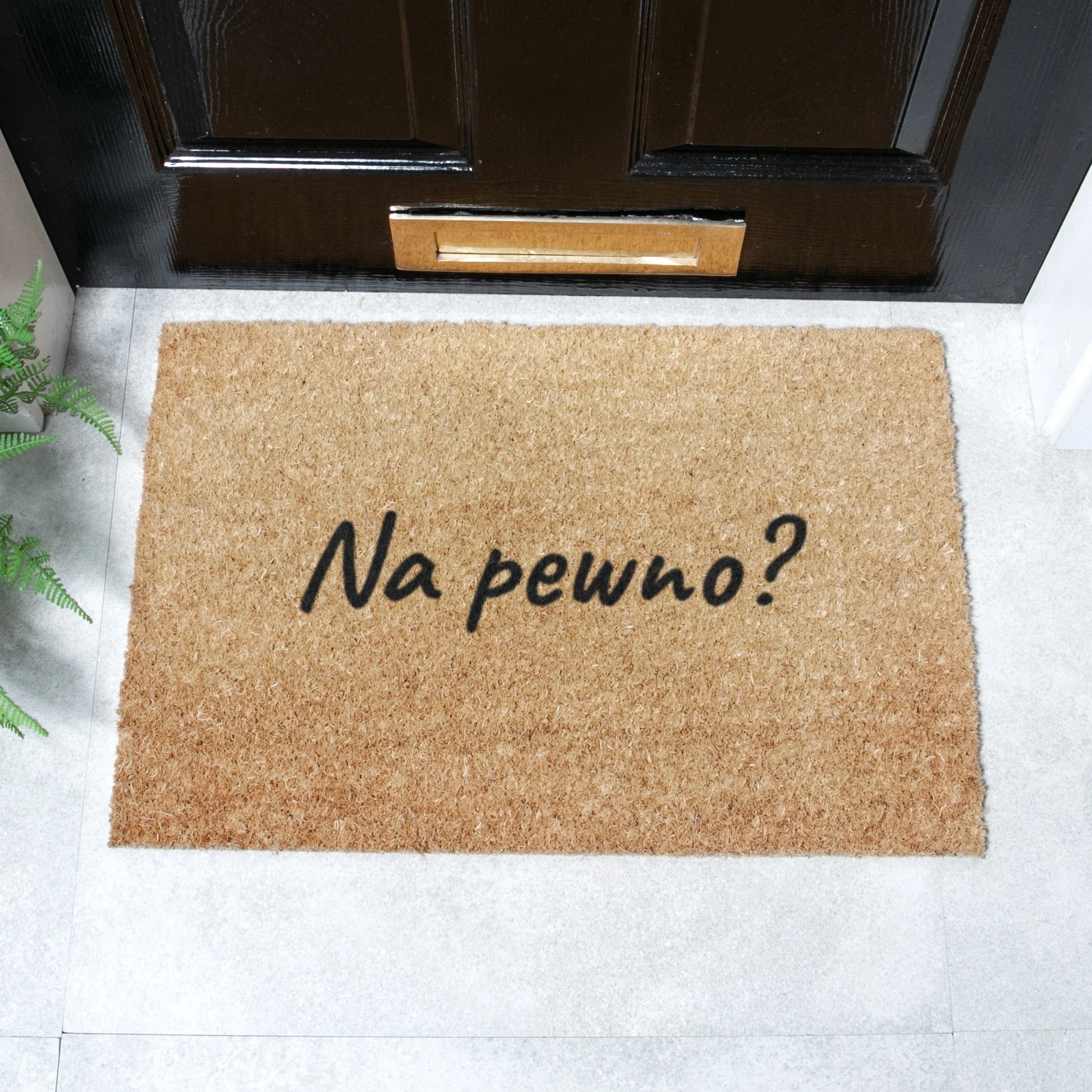 Na Pewno Coir Doormat