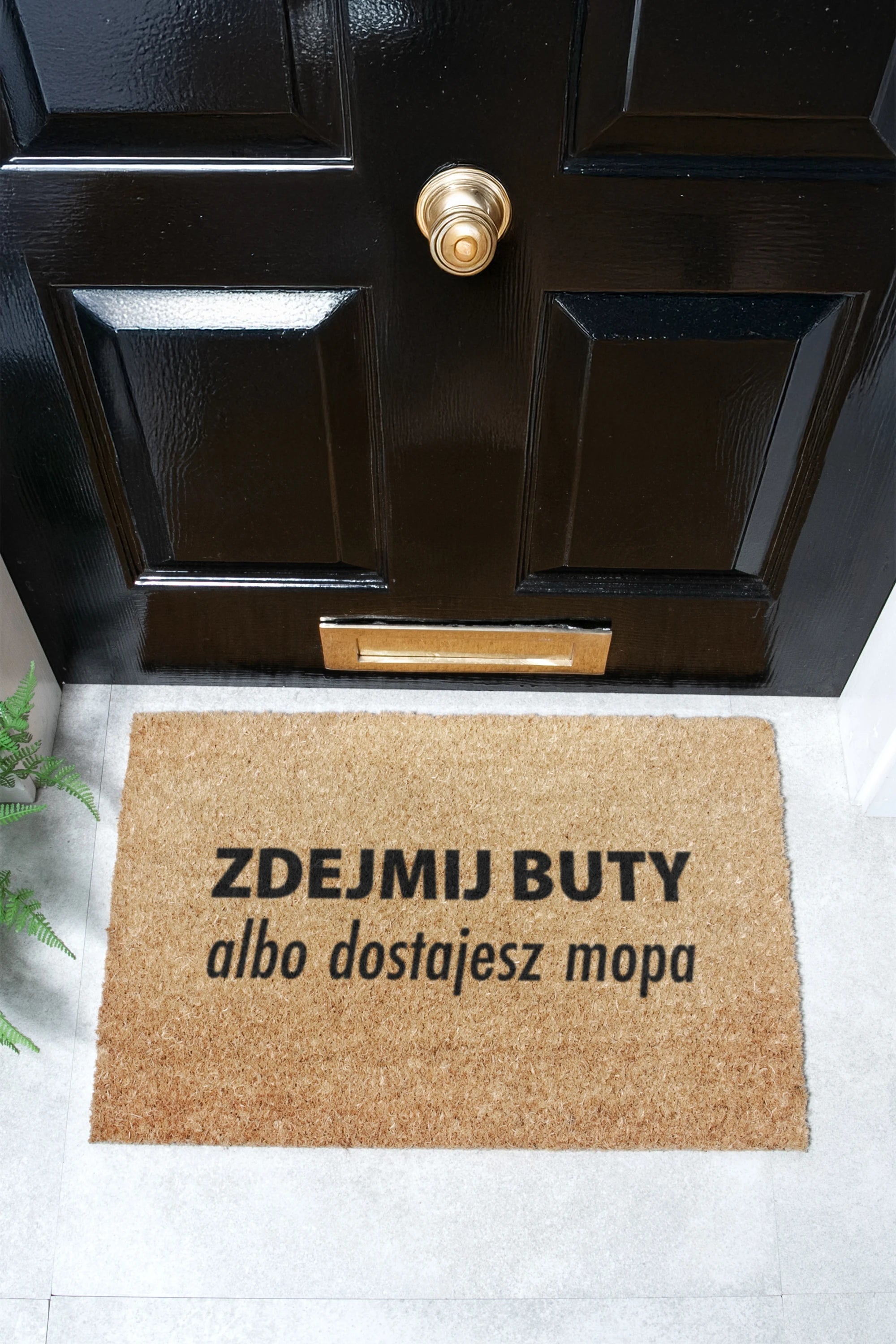 Zdejmij Buty Coir Doormat