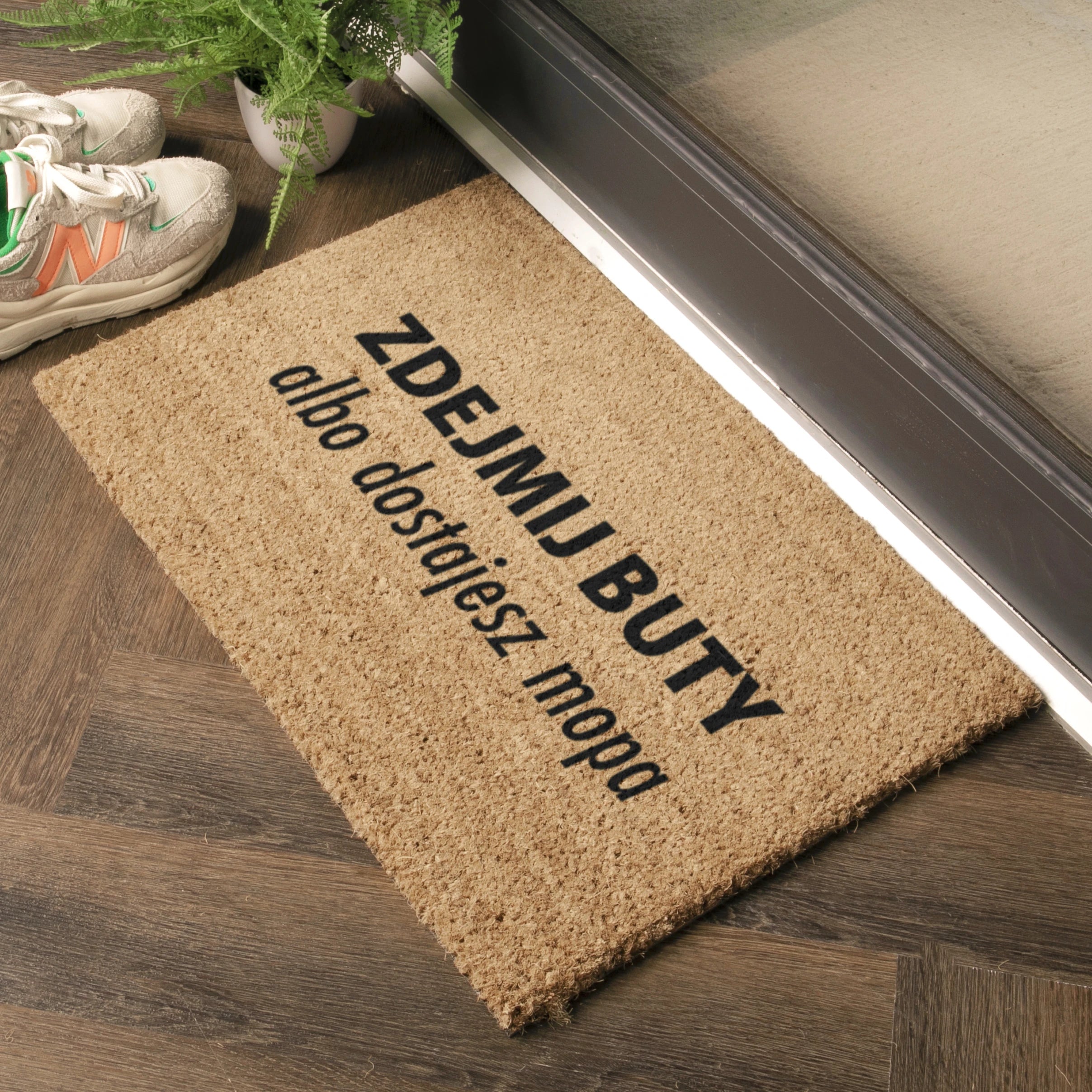 Zdejmij Buty Coir Doormat