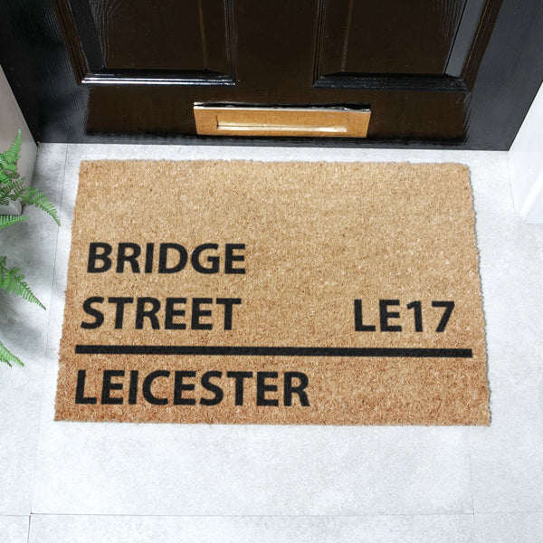 Personalised Street Doormat