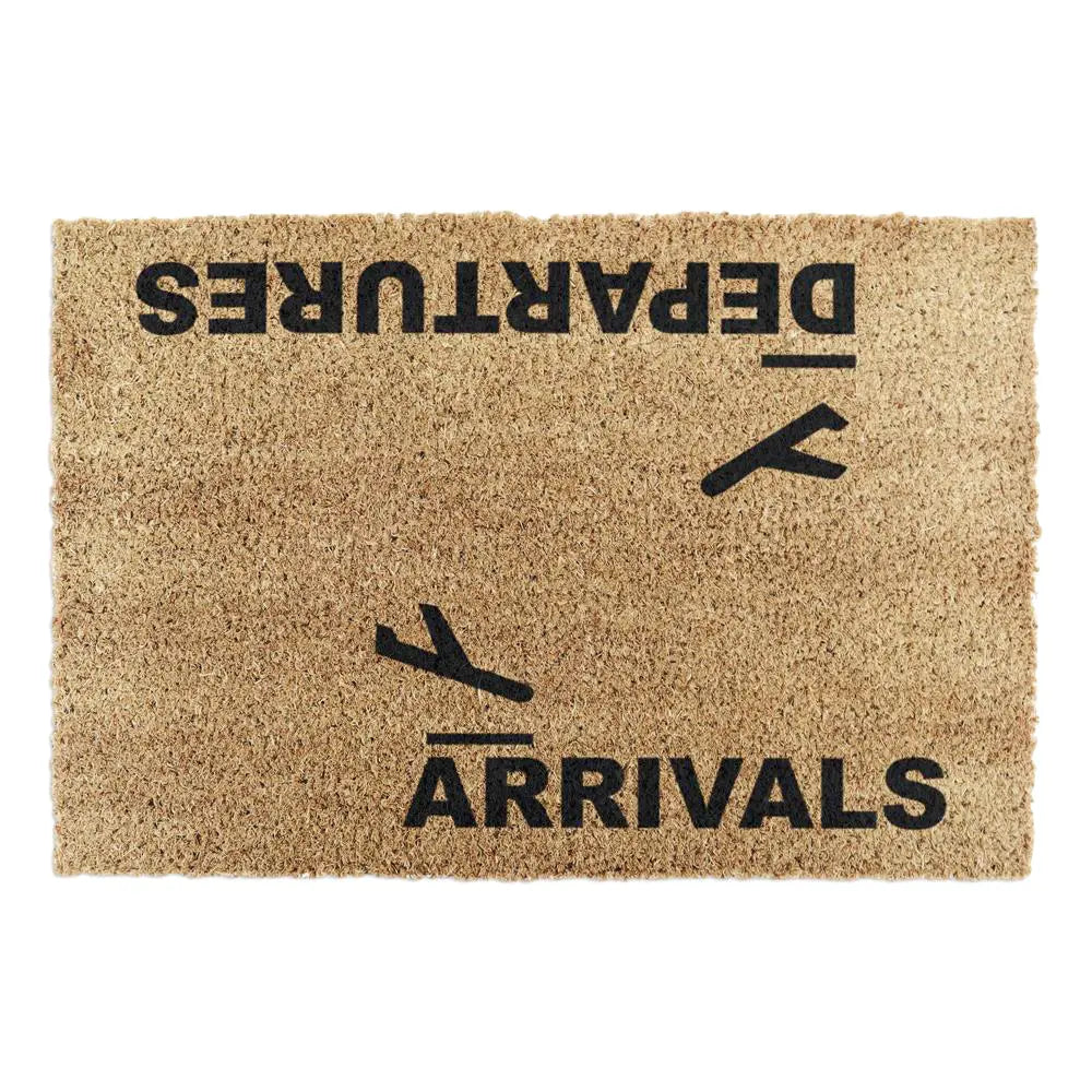 Arrivals and Departures Doormat