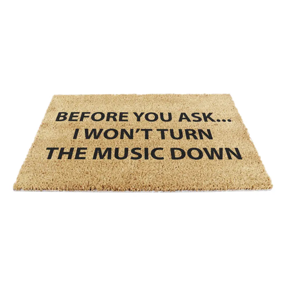 Loud Music Doormat