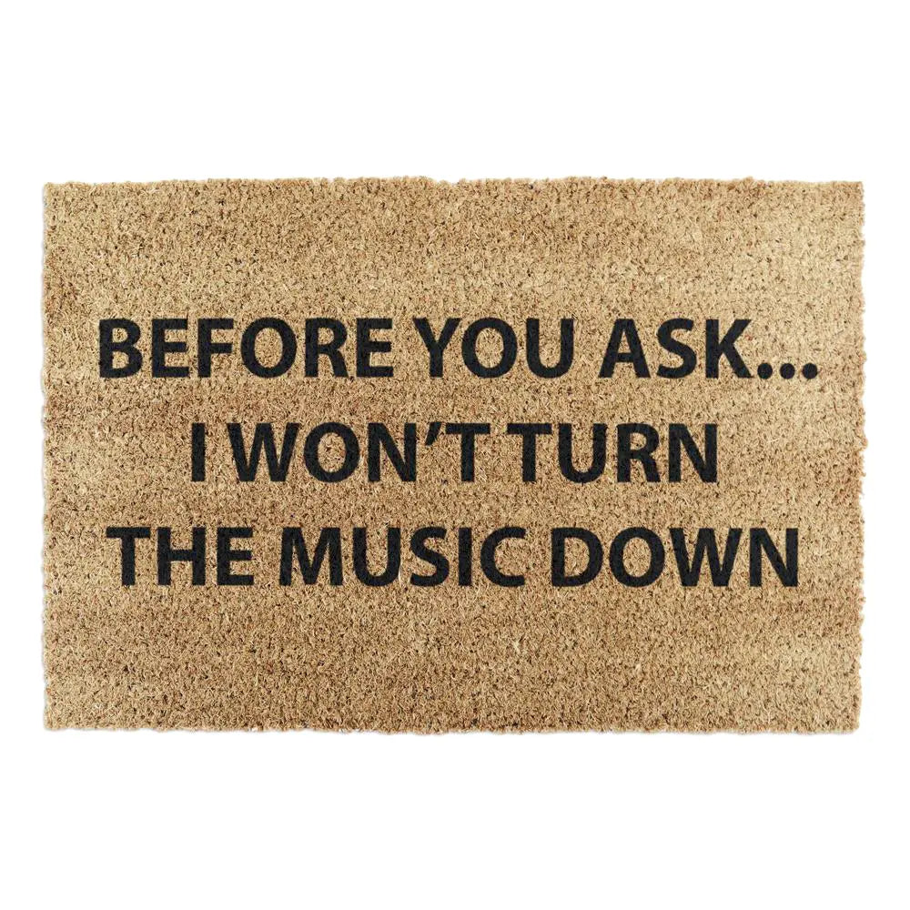 Loud Music Doormat