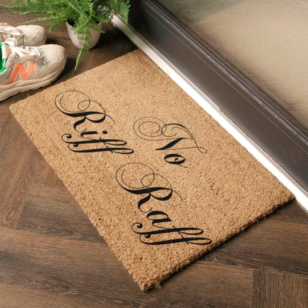 No Riff Raff Doormat