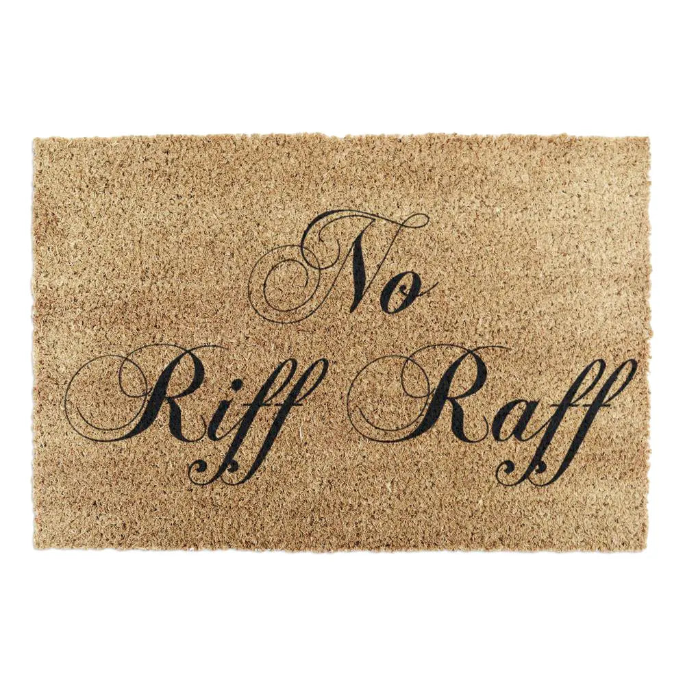 No Riff Raff Doormat