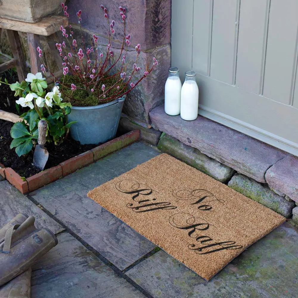 No Riff Raff Doormat