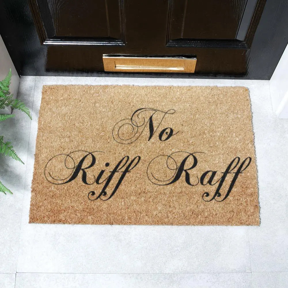 No Riff Raff Doormat