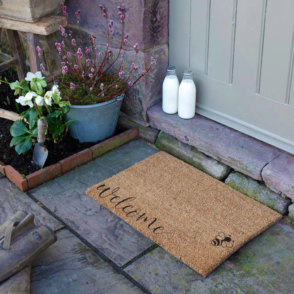 Welcome Bee Doormat