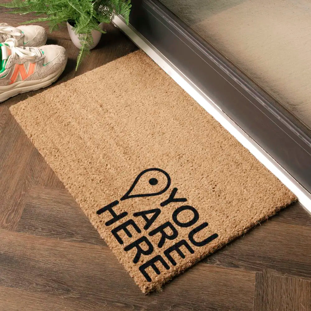 You are Here Doormat
