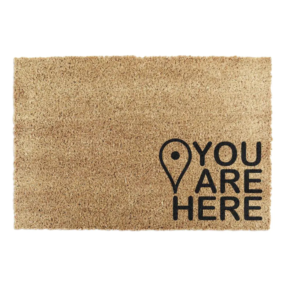 You are Here Doormat