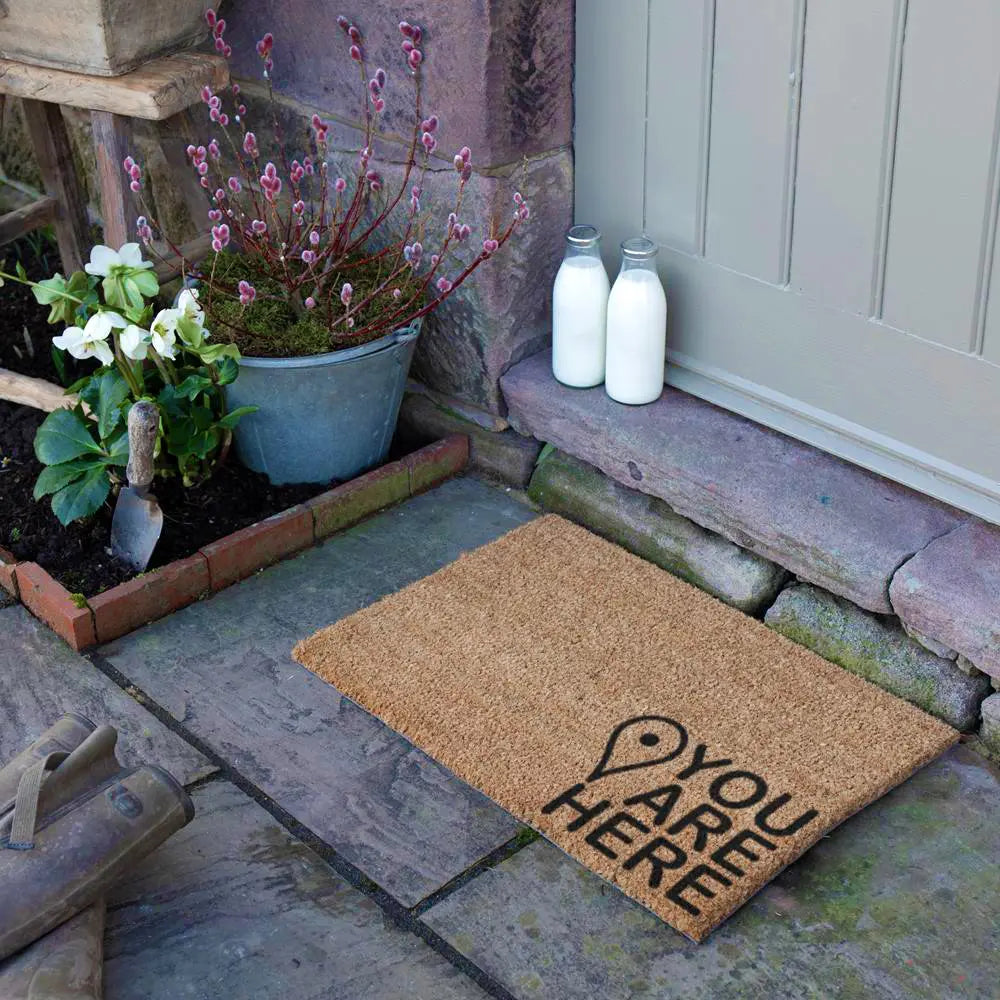 You are Here Doormat
