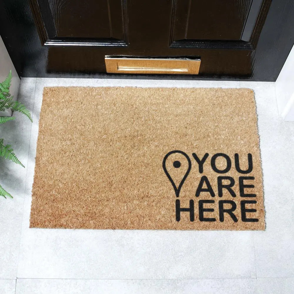 You are Here Doormat