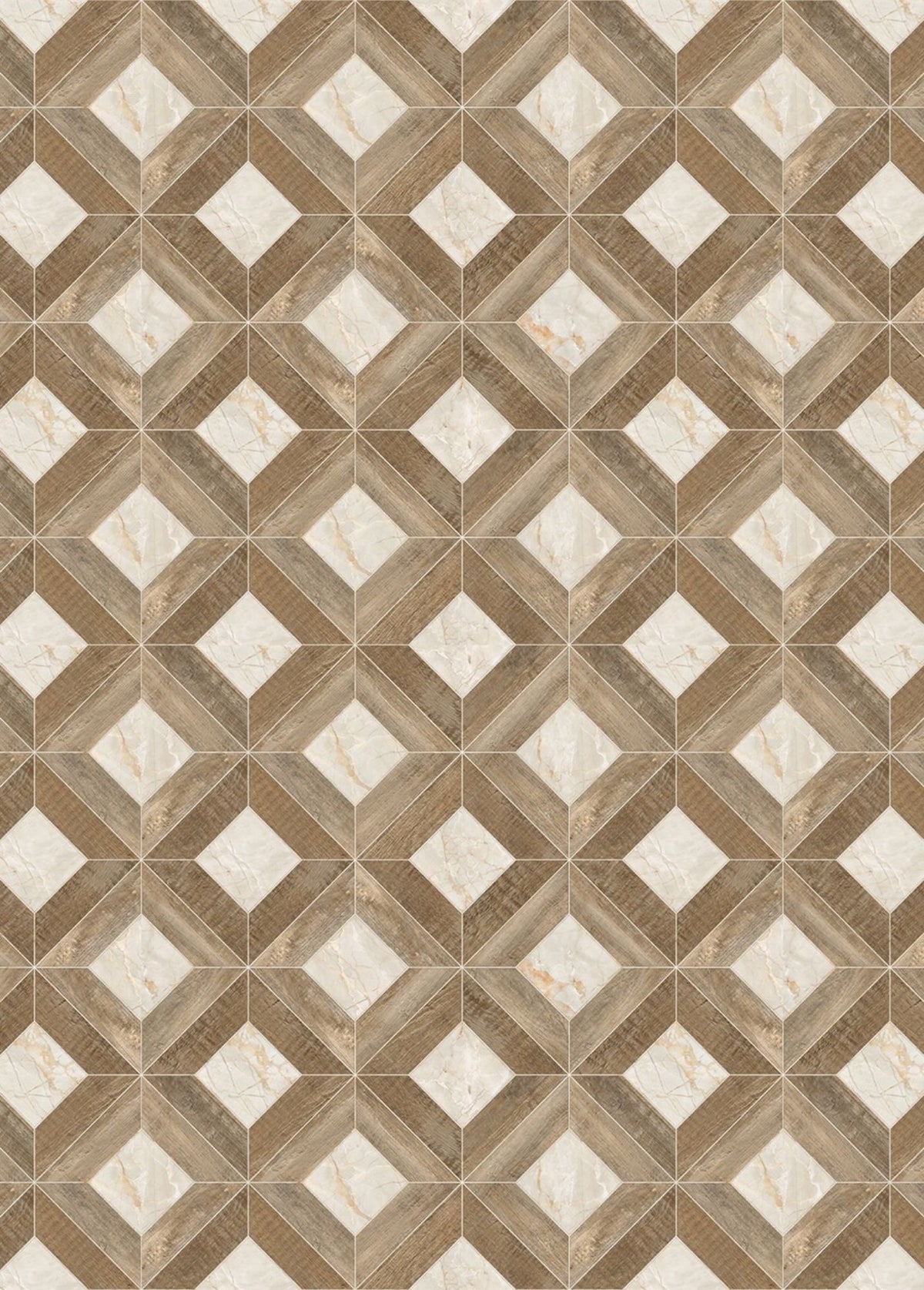 Parquet Style Waterproof Kitchen Mat
