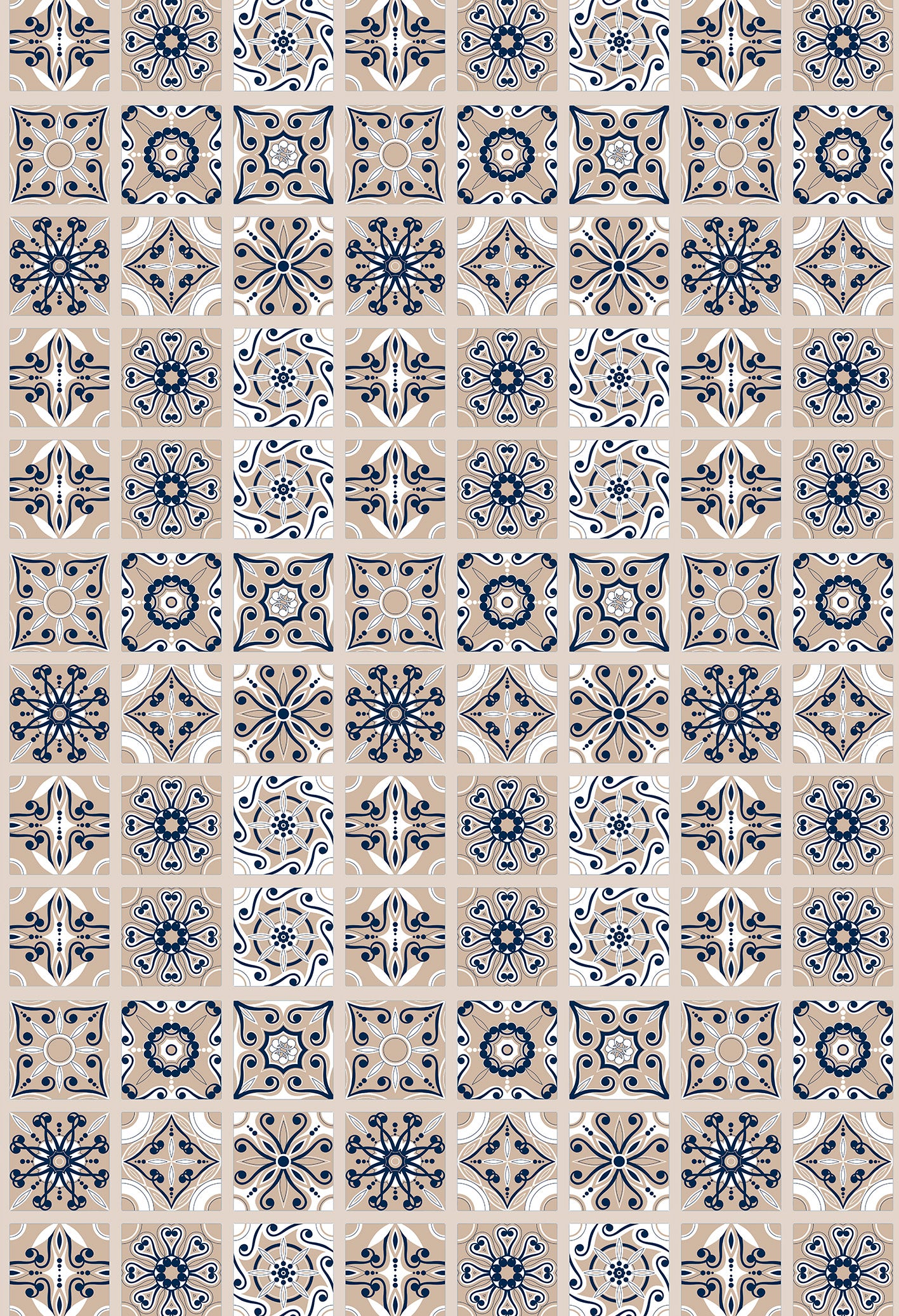 Skiathos Waterproof Kitchen Mat