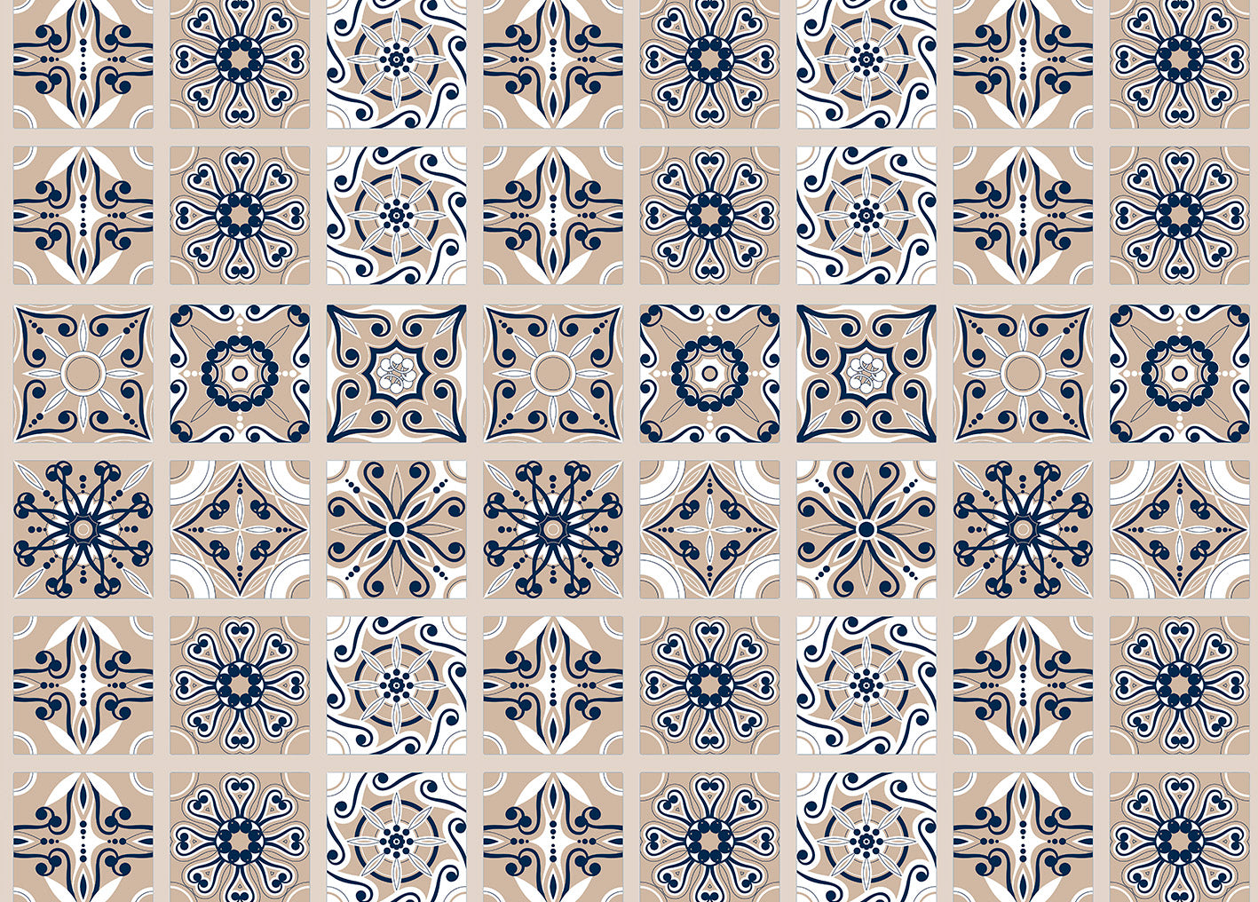 Skiathos Waterproof Kitchen Mat