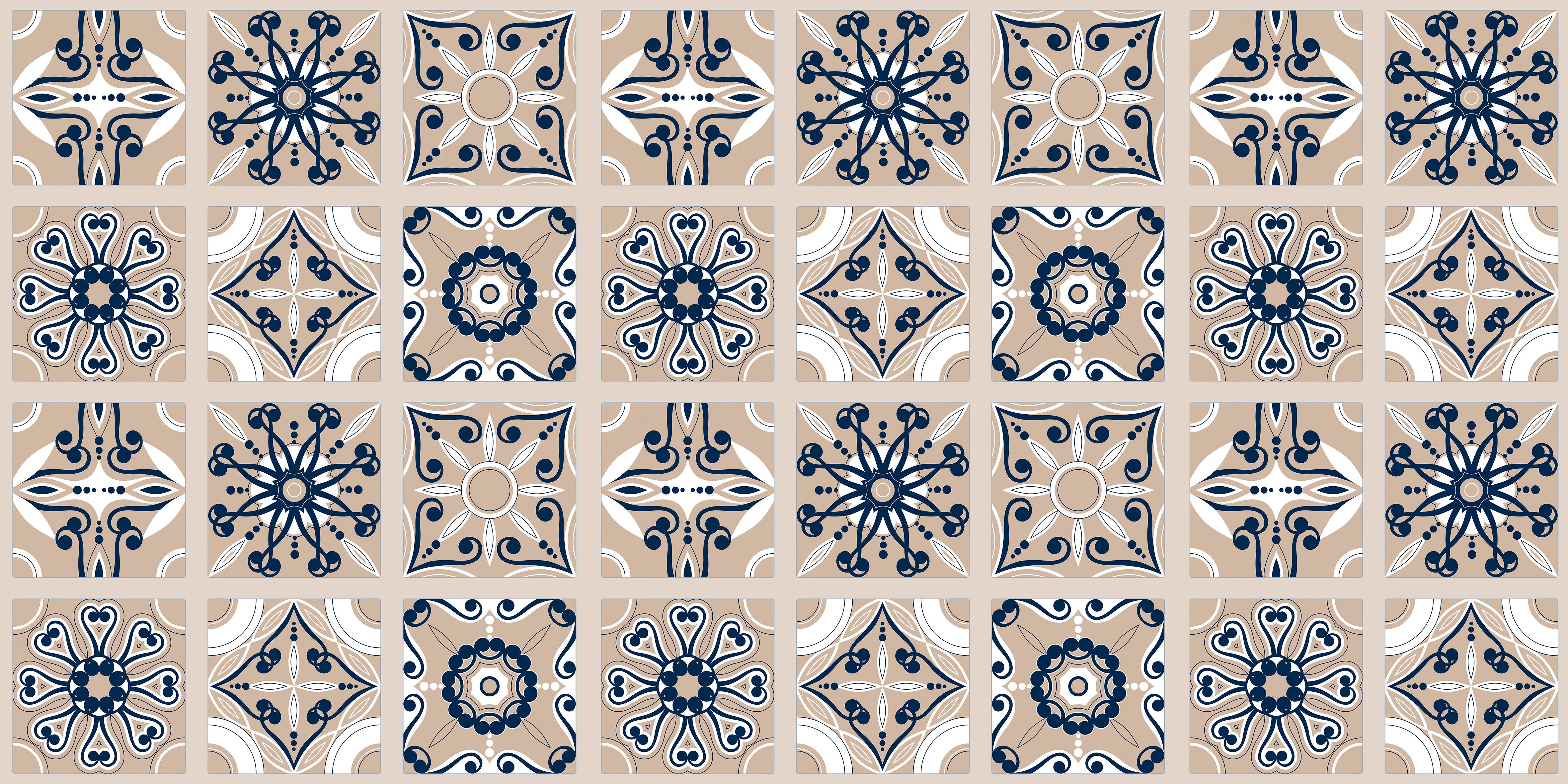 Skiathos Waterproof Kitchen Mat