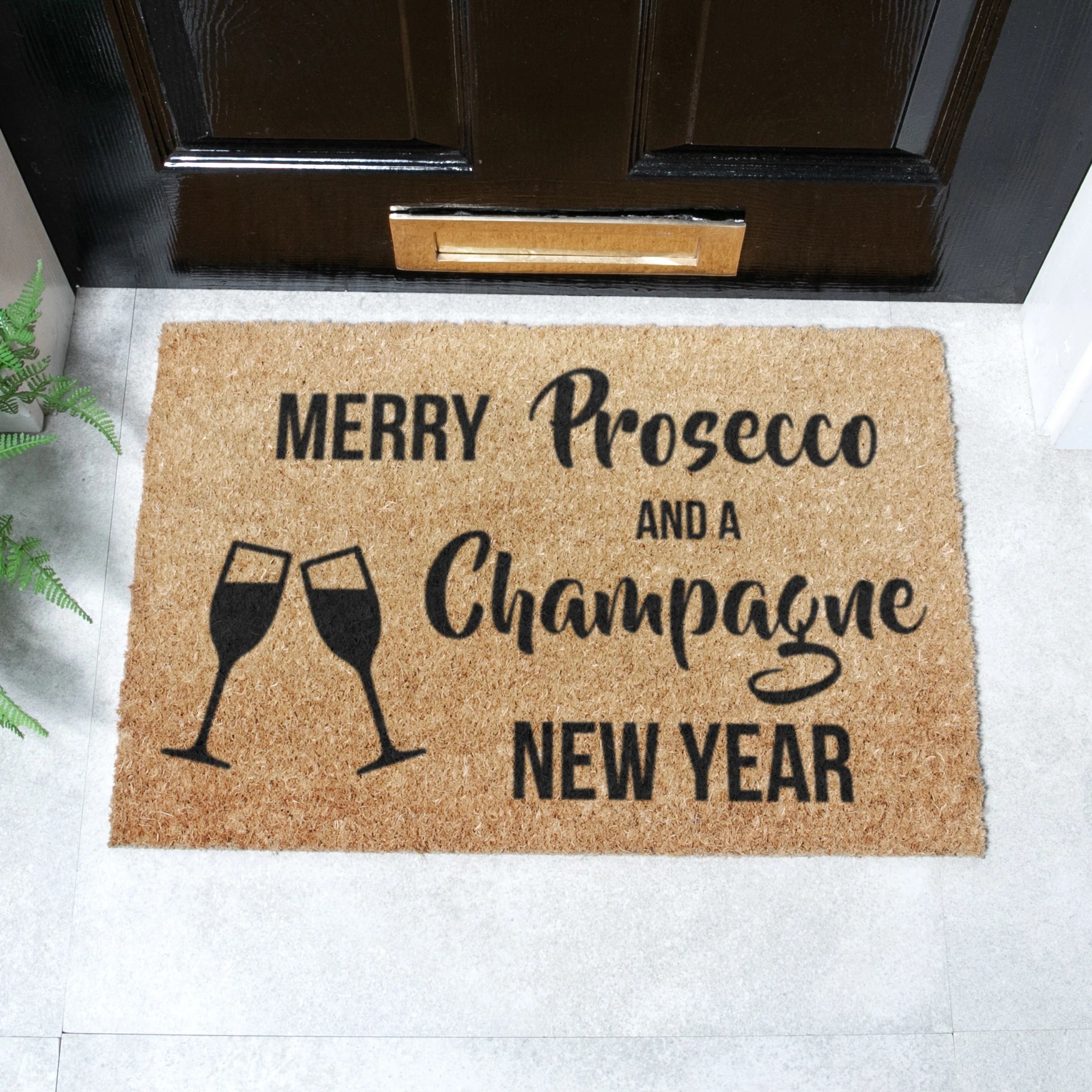 Merry Prosecco And Champange New Year