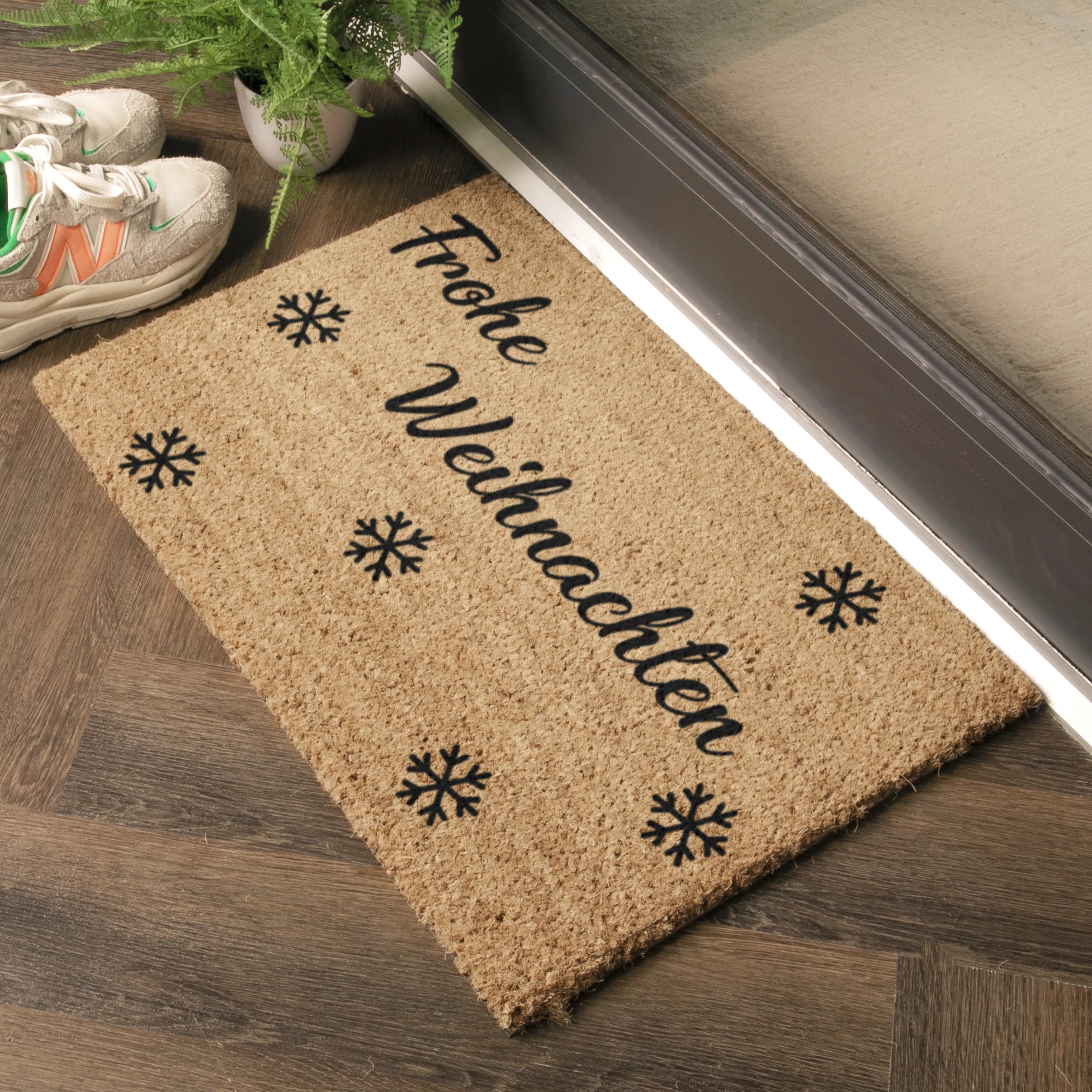 Frohe weihnachten fußmatten