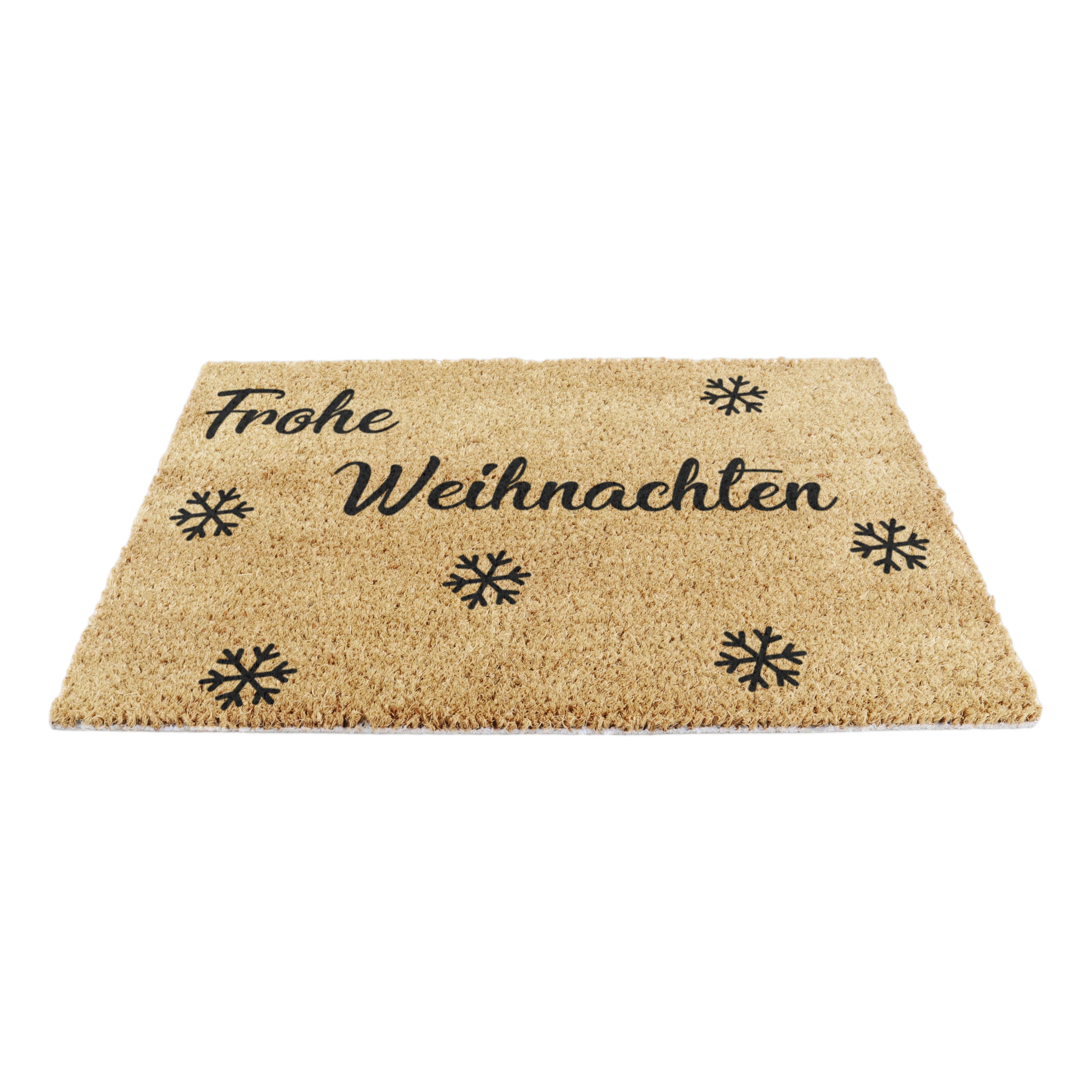 Frohe weihnachten fußmatten