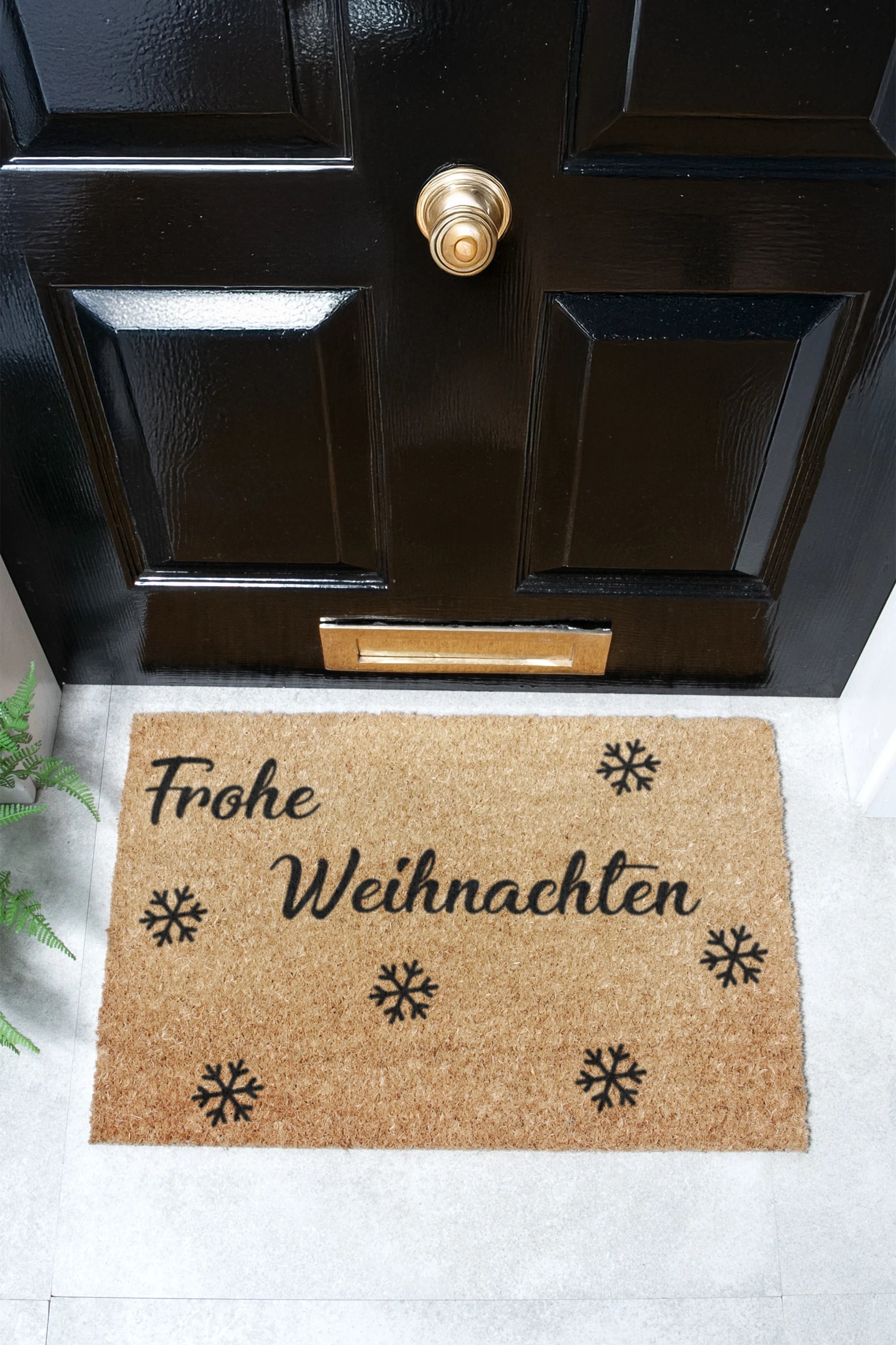 Frohe weihnachten fußmatten
