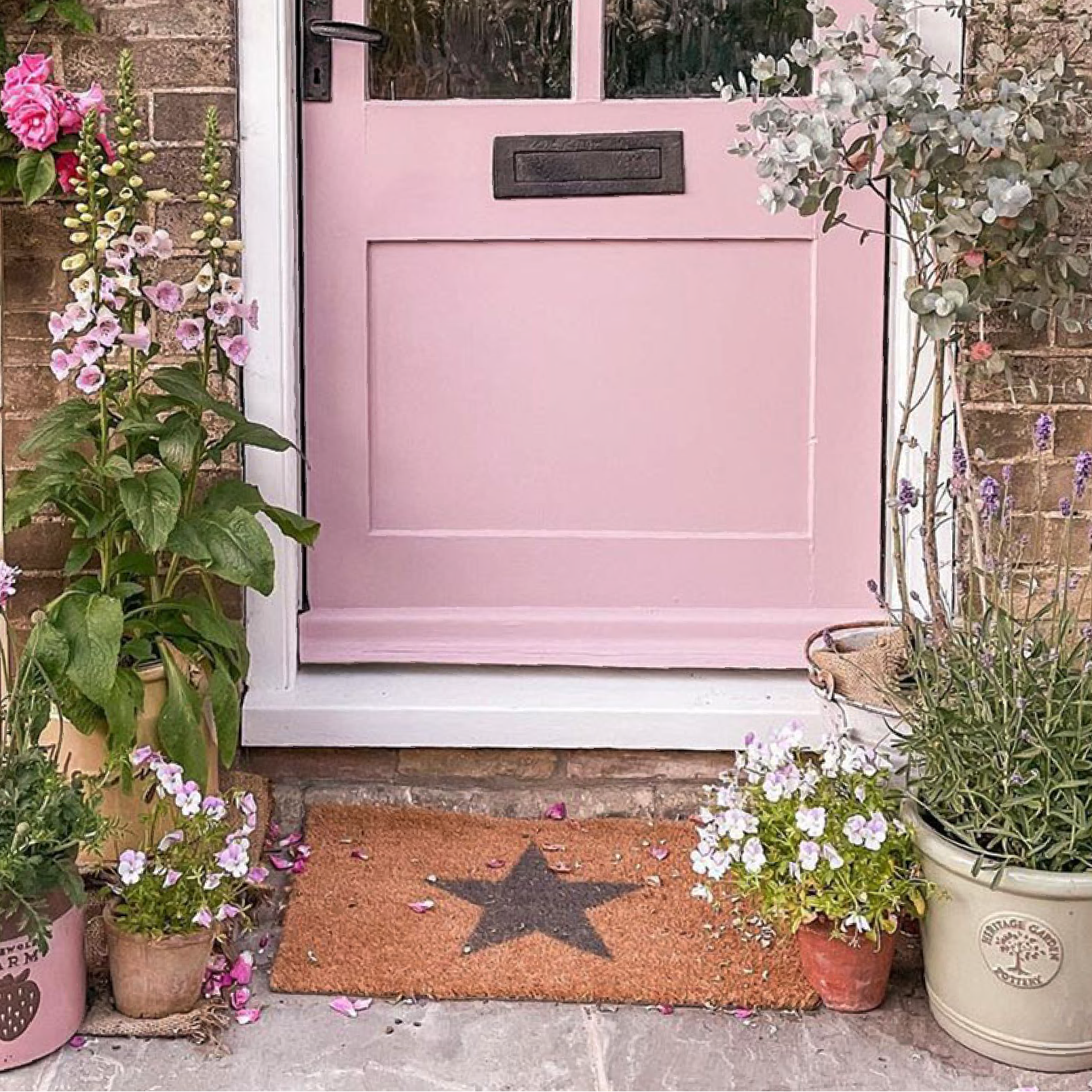 Star Grey Doormat