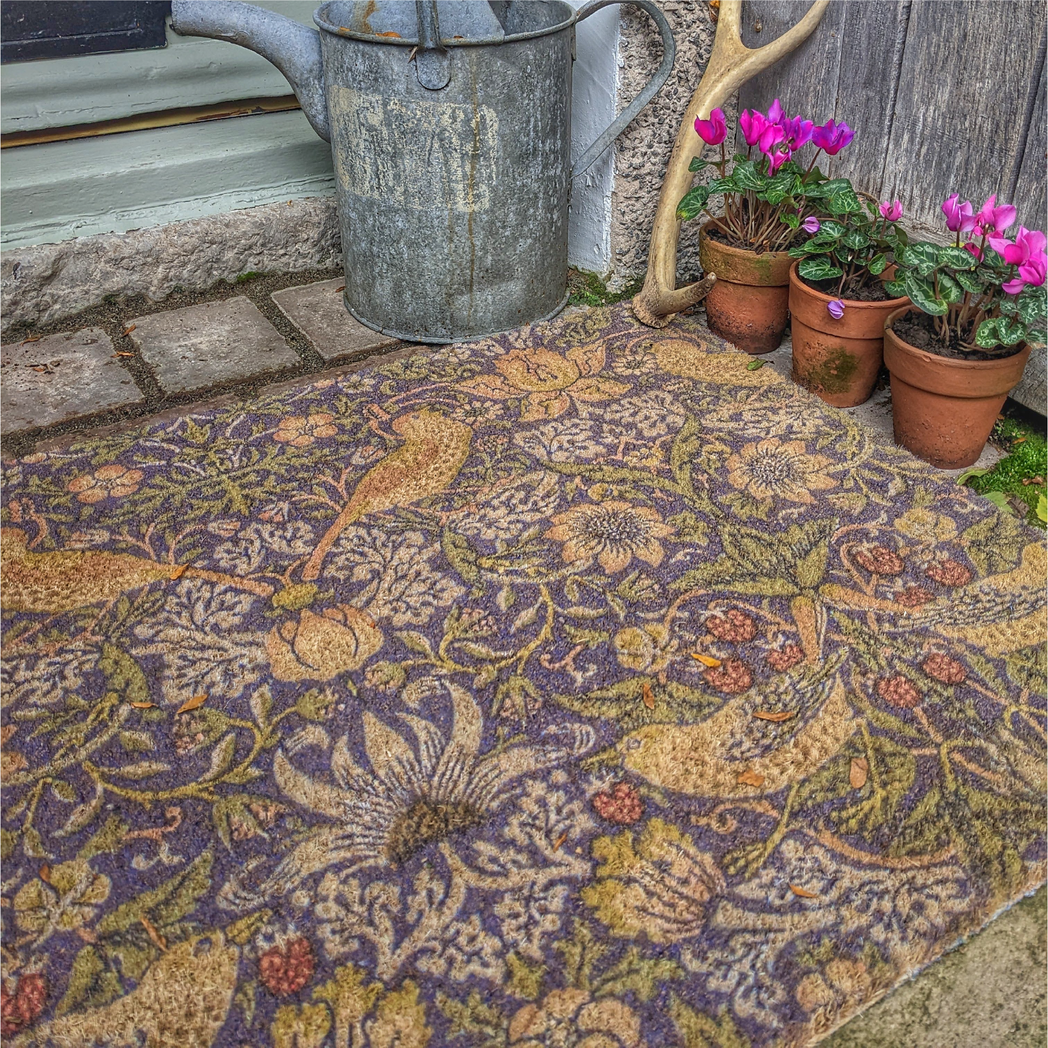 Strawberry Thief William Morris Doormat