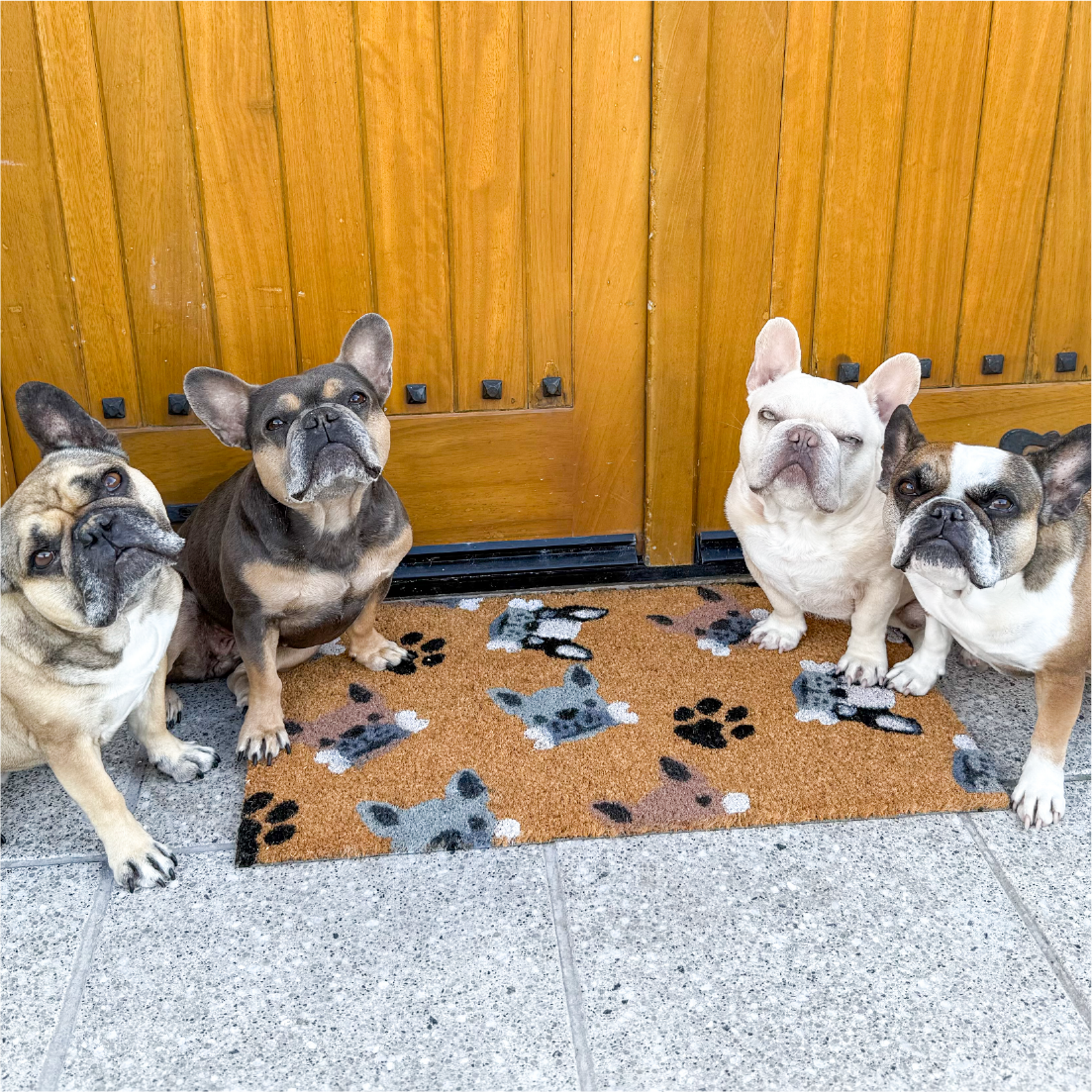 French Bulldog Doormat