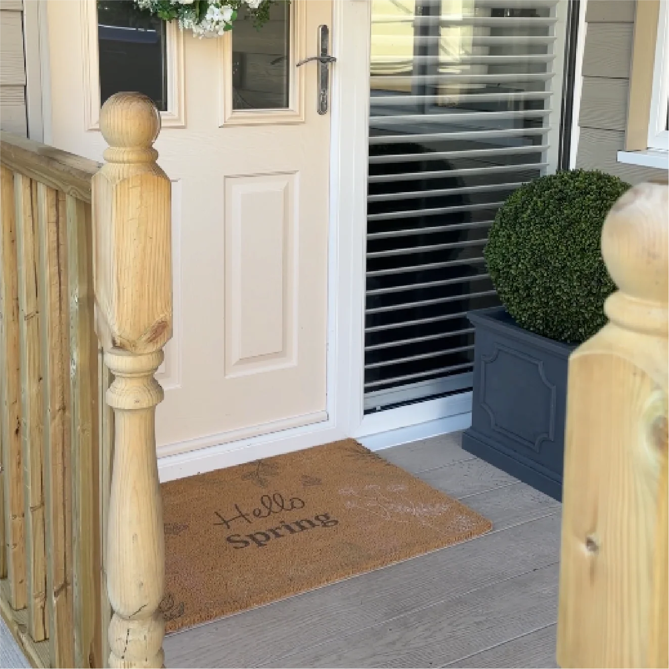 Hello Spring Doormat