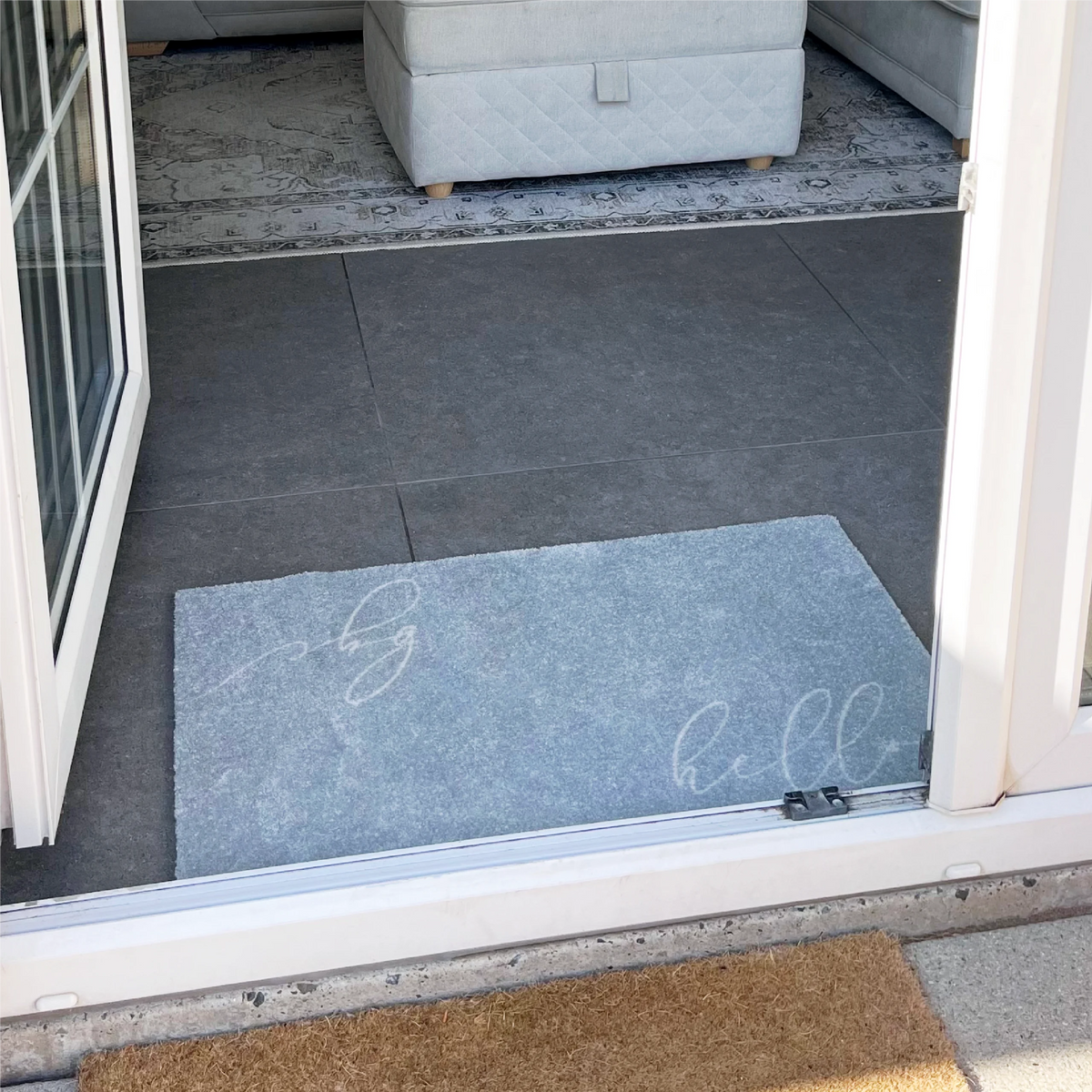 Hello Bye Indoor Washable Doormat