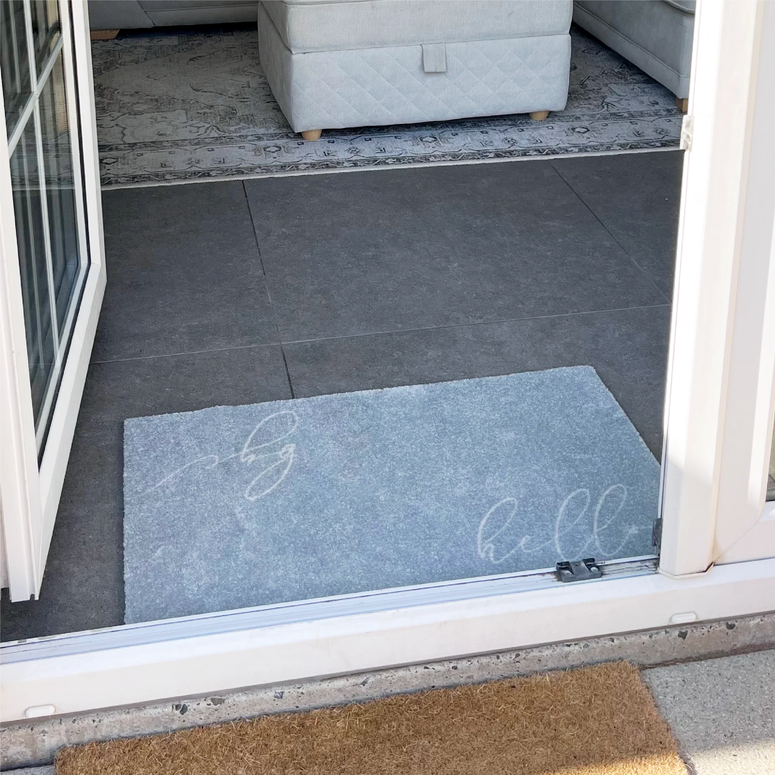 Hello Bye Indoor Washable Doormat