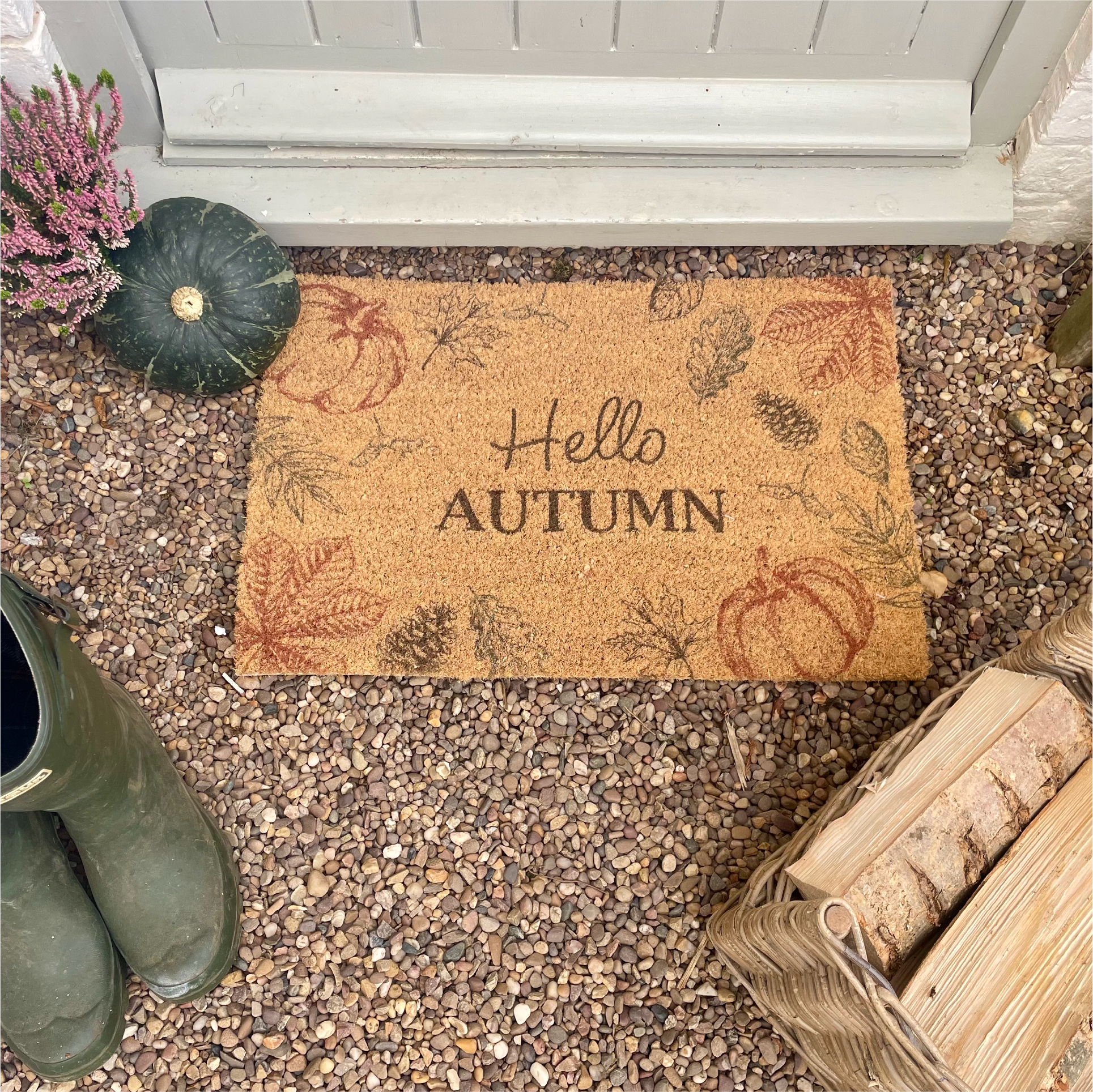 Hello Autumn Doormat