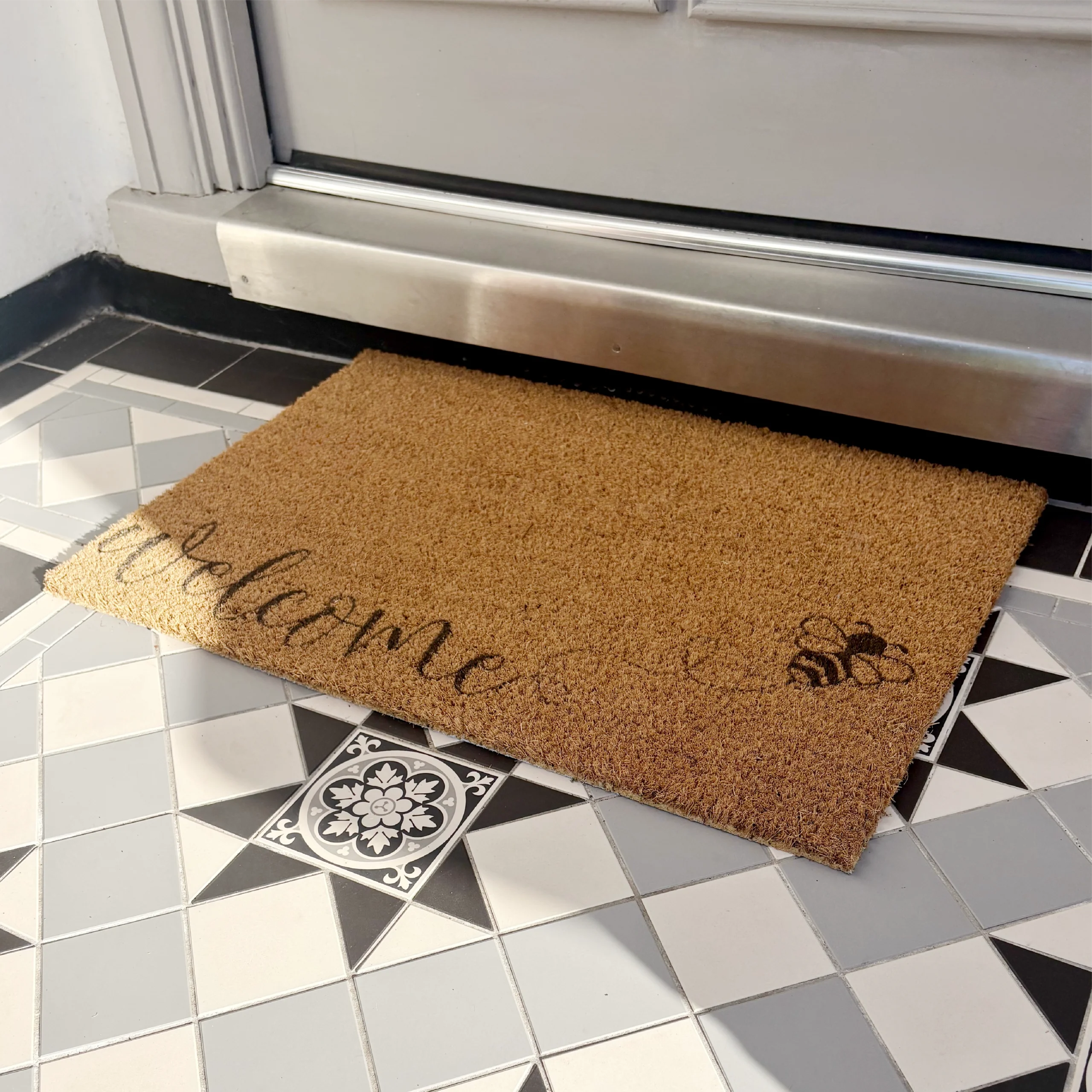 Welcome Bee Doormat