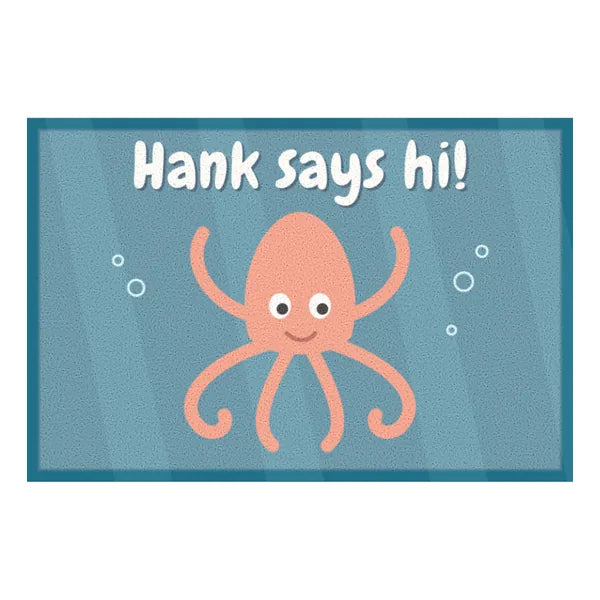 Custom Outdoor doormat for Port Calloway Aquarium, concept design