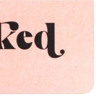 Get Naked Pink & Red Bath Mat