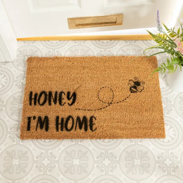 Honey I’m Home Bee Doormat