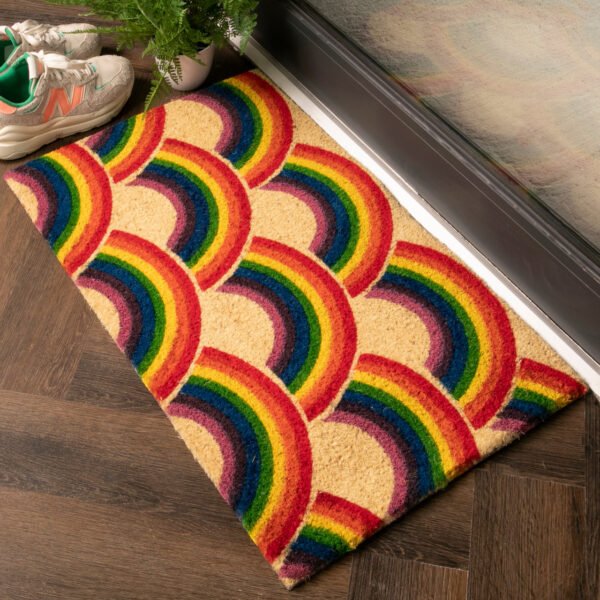 Repeat Rainbow Pride Doormat