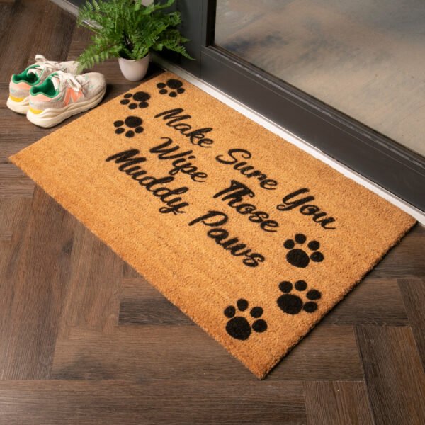 Country Wipe Your Paws Large Doormat