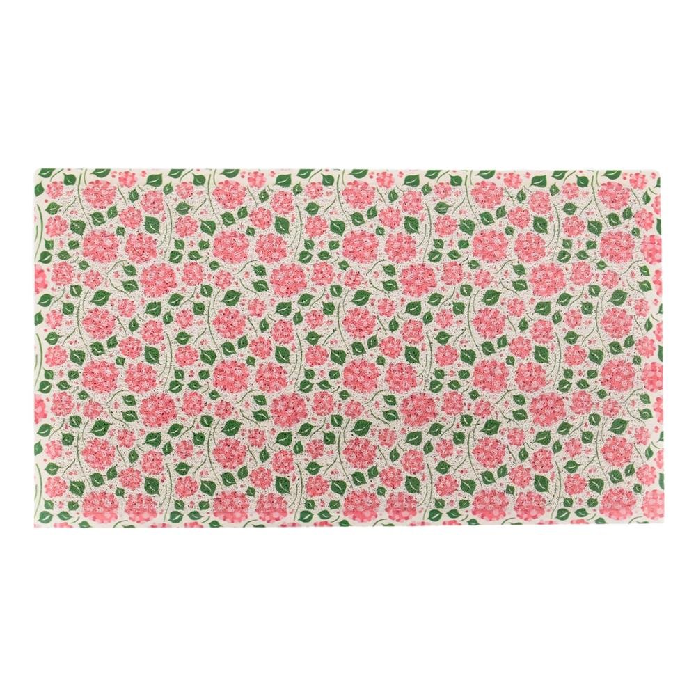 Pink Hydrangea Doormat (70 x 40cm) - Artsy Mats