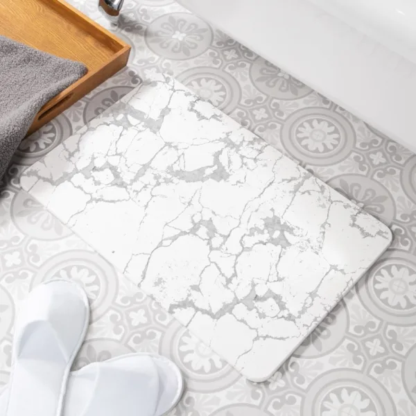 Stone Pattern Stone Non Slip Bath Mat