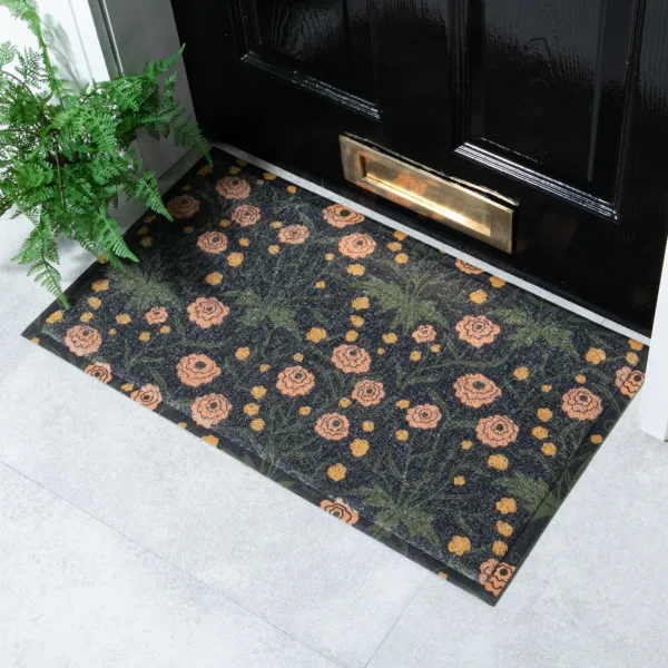 Dandelion Floral Doormat x Hannah Maria Designs