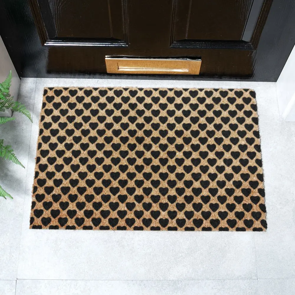 Heart Pattern Doormat