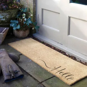 Ciao Doormat, Hello Hola Bonjour Ciao, Welcome, Porch deals Decor, Oversized Doormat, Large Doormat