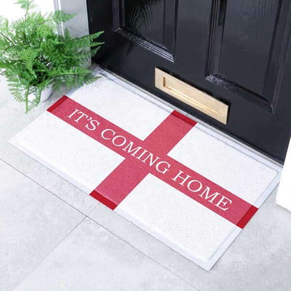 England It's Coming Home Doormat