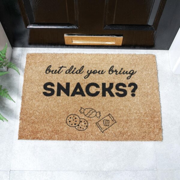 But Did You Bring Snacks? Doormat (60 x 40cm)