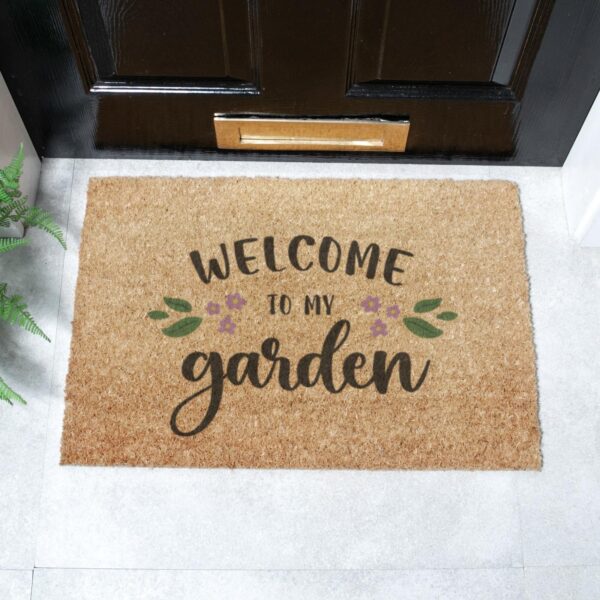 Welcome To My Garden Doormat (60 x 40cm)