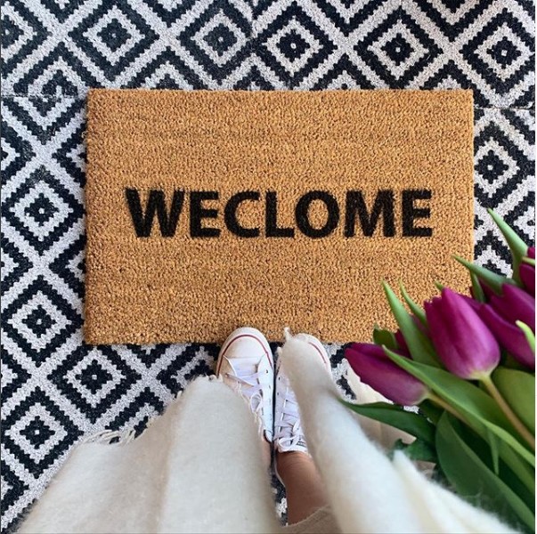typo doormat